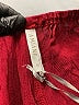 Amiani Solid Burgundy Jumpsuit Size M - photo 4