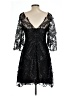 MARCHESA notte 100% Polyester Black Cocktail Dress Size 0X (estimated) - photo 2