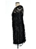 MARCHESA notte 100% Polyester Black Cocktail Dress Size 0X (estimated) - photo 5