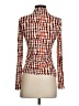 St. John Orange Long Sleeve Blouse Size XS - photo 2