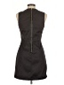 Anthropologie 100% Polyester Black Cocktail Dress Size 6 - photo 2