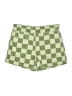ŌNÄ Checkered-gingham Green Board Shorts Size M - photo 1