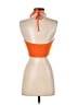 Shein Orange Halter Top Size S - photo 2