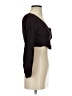 Kendall & Kylie 100% Polyester Black Long Sleeve Top Size S - photo 4