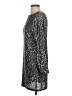 Steve Madden Metallic Silver Cocktail Dress Size 4 - photo 5