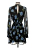 Free People 100% Polyester Floral Black Cocktail Dress Size XS - photo 2