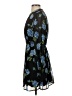 Free People 100% Polyester Floral Black Cocktail Dress Size XS - photo 5