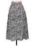 Shein 100% Polyester Polka Dots Silver Casual Skirt Size L - photo 2