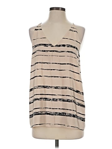 Vince. Sleeveless Silk Top (view 1)