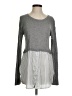 Zara Gray Long Sleeve Top Size S - photo 1