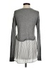 Zara Gray Long Sleeve Top Size S - photo 2