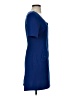 Esley 100% Polyester Solid Blue Casual Dress Size S - photo 4