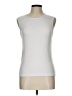 Essentials Ivory Sleeveless T-Shirt Size L - photo 1