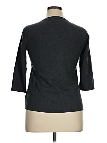 Coldwater Creek 3/4 Sleeve T-Shirt (view 2)
