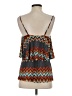 Veronica M. Teal Sleeveless Blouse Size S - photo 2