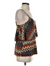Veronica M. Teal Sleeveless Blouse Size S - photo 4