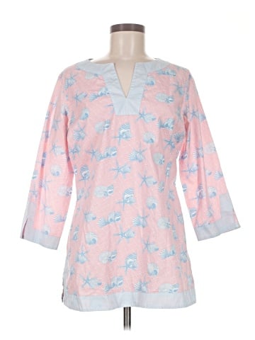 Vineyard Vines 3/4 Sleeve Blouse (view 1)