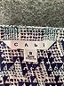 CAbi 100% Polyester Houndstooth Blue Short Sleeve Turtleneck Size S - photo 7