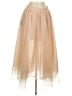 J.Crew Collection 100% Polyester Hearts Gold Formal Skirt Size 4 - photo 1