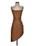 Assorted Brands Solid Brown Cocktail Dress Size XS - photo 1