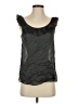 J.Crew 100% Silk Black Sleeveless Silk Top Size 4 - photo 1