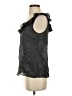 J.Crew 100% Silk Black Sleeveless Silk Top Size 4 - photo 5