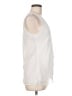 Milano 100% Polyester White Sleeveless Blouse Size M - photo 4