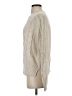Gap 100% Cotton Solid Ivory Turtleneck Sweater Size S - photo 5
