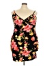 Shein Curve Floral Black Cocktail Dress Size 20 Plus (4) - photo 1