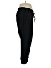 Lou & Grey Solid Black Track Pants Size XL - photo 4