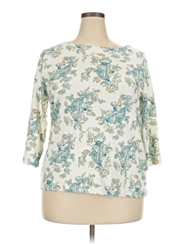 Croft & Barrow 3/4 Sleeve T-Shirt (view 1)