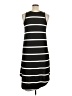 West Loop Stripes Black Casual Dress Size XL - photo 2