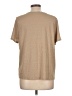 Old Navy Metallic Tan Short Sleeve T-Shirt Size L - photo 2