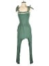 Lily Rose 100% Rayon Solid Green Jumpsuit Size M - photo 1
