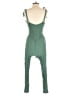 Lily Rose 100% Rayon Solid Green Jumpsuit Size M - photo 2