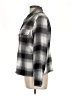 Lucky Brand 100% Cotton Plaid Gray Jacket Size L - photo 5