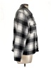 Lucky Brand 100% Cotton Plaid Gray Jacket Size L - photo 4