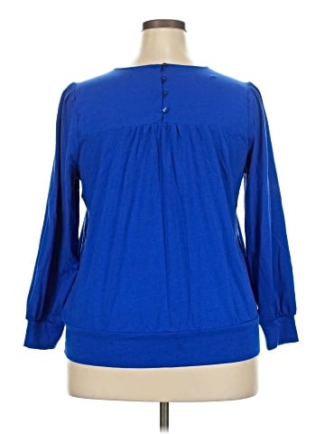 Crown & Ivy 3/4 Sleeve T-Shirt (view 2)