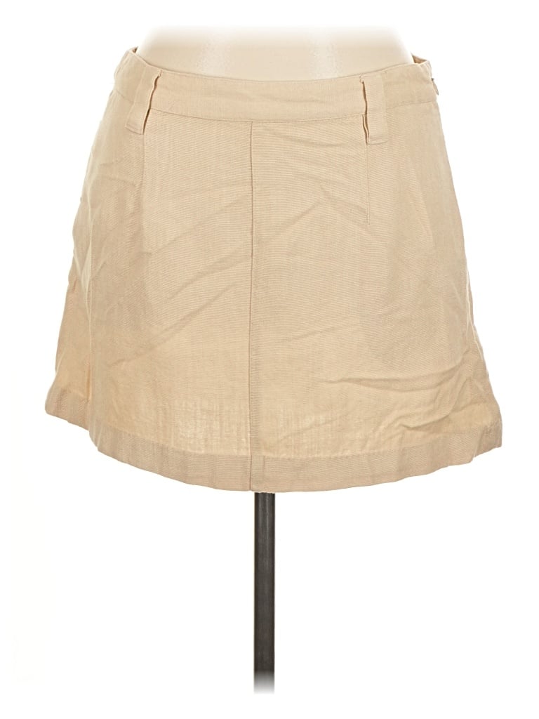 Pre-owned Free People Casual Skirt In Tan