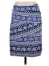 J. McLaughlin Paisley Blue Casual Skirt Size S - photo 1