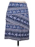 J. McLaughlin Paisley Blue Casual Skirt Size S - photo 2
