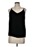 Naked Zebra 100% Polyester Black Sleeveless Top Size M - photo 1