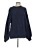 Motel Solid Blue Pullover Sweater Size S - photo 1