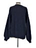 Motel Solid Blue Pullover Sweater Size S - photo 2