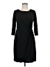Legend Solid Black Casual Dress Size 8 - photo 1