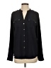 Calvin Klein 100% Polyester Black Long Sleeve Blouse Size S - photo 1