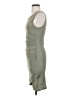 Leith Solid Green Casual Dress Size S - photo 5