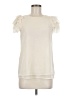 Olive and Oak 100% Polyester Ivory Short Sleeve Top Size M - photo 1