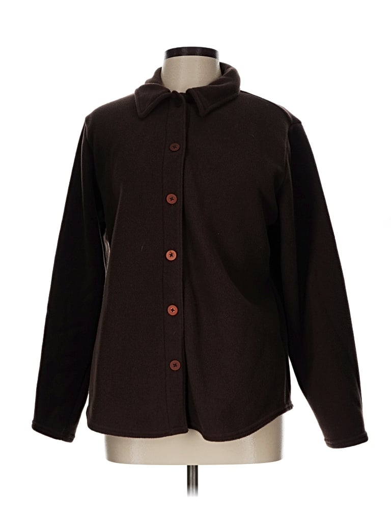 Pre-owned L.l.bean Cardigan Sweater In Brown