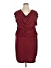 Apt. 9 Burgundy Cocktail Dress Size XL - photo 1